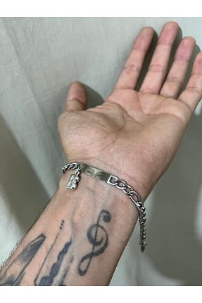 دستبند استیل (فولاد) طوسی استیل (فولاد) Çelik - کد 941094631