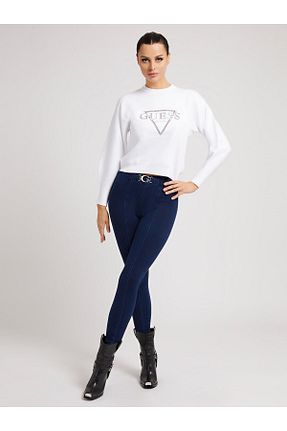 پلیور سفید زنانه طرح دار Guess - کد 143571032