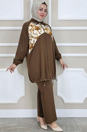 ست بالاتنه و پائین تنه حجاب رنگی زنانه رگولار PYS - کد 941153103