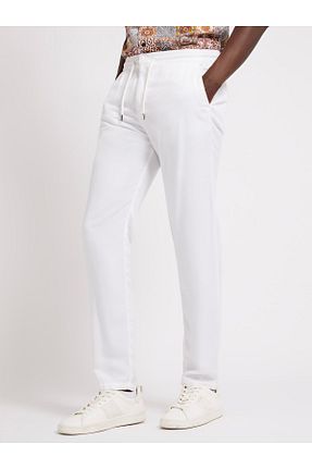 شلوار سفید مردانه Liyosel Guess - کد 941150335