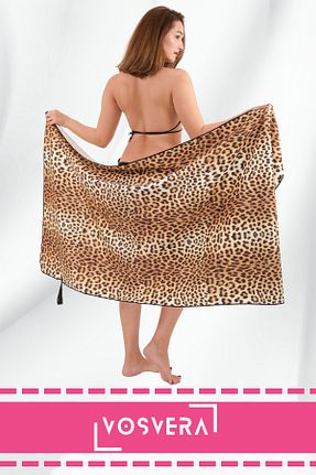 حوله ساحلی رنگی ساده vosvera - کد 941224239