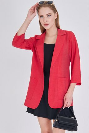 کت قرمز زنانه رگولار armonika - کد 941225369