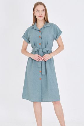 لباس سبز زنانه بافتنی armonika - کد 941225831