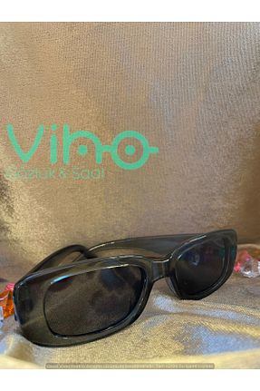 عینک آفتابی خاکی زنانه UV400 shop - کد 941248585