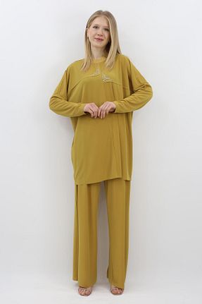 ست بالاتنه و پائین تنه حجاب رنگی زنانه سایز بزرگ MÜSEMMA - کد 941293214