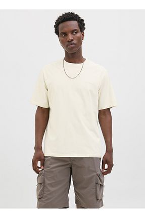 تیشرت زرد مردانه رگولار Jack & Jones - کد 928553261