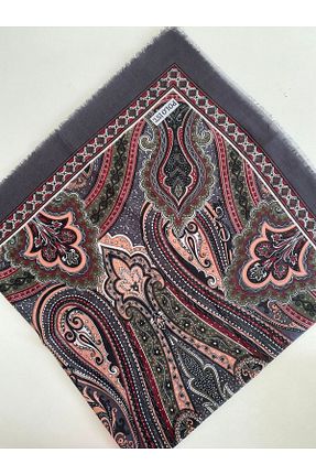 روسری طوسی پنبه ای poloist - کد 941318978