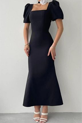 لباس مشکی زنانه کرپ Deafox - کد 941338111