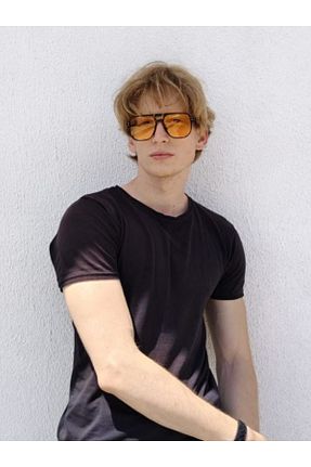عینک آفتابی نارنجی زنانه 54 Sunglasses - کد 941605148