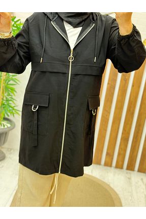 کت حجاب مشکی زنانه رگولار Meryemce Butik - کد 941937940