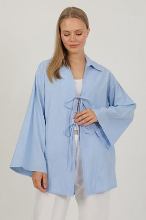 کیمونو و کافتان رنگی زنانه %100 پنبه PASTELASTORE - کد 941647681