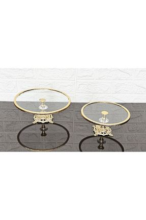 بشقاب رنگی شیشه atabey home - کد 941655866