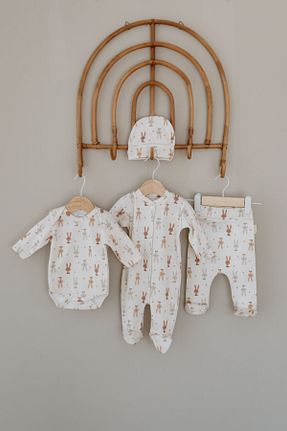 بعد از زایمان سفید بچه گانه پنبه ای Luna Kids Collection - کد 941943515