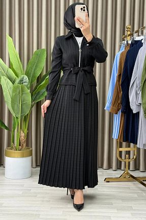 ست بالاتنه و پائین تنه حجاب رنگی زنانه سایز بزرگ Mercan - کد 941704675