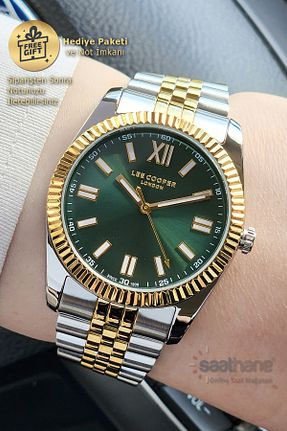 ساعت مچی سبز زنانه 37 میلی متر Lee Cooper - کد 941704189