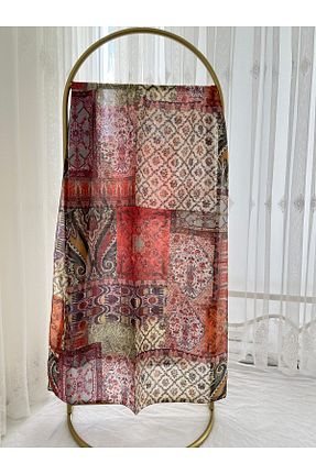 شال رنگی زنانه پنبه ای Shawl Passion - کد 941716251