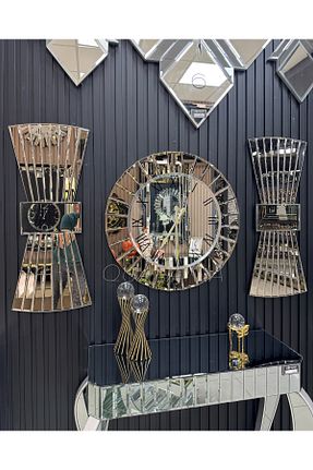 ساعت دیواری متالیک 80 x 80 QUAL - کد 941717408