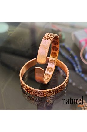 دستبند جواهر نارنجی زنانه Naturel Tılsım - کد 941721549