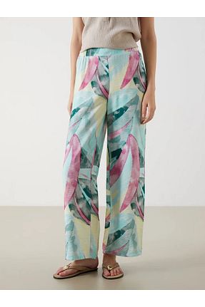 شلوار رنگی زنانه پارچه LC Waikiki - کد 941738226