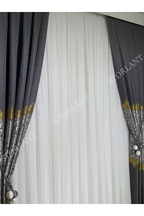 پرده توری سفید ریل دار Storlant - کد 941986660