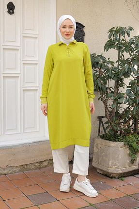 تونیک حجاب رنگی زنانه پنبه ای Armine - کد 941770249