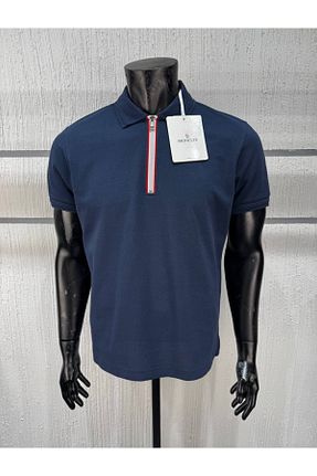 پولوشرت سرمه ای مردانه %100 پنبه Moncler - کد 941769791