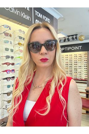عینک آفتابی خاکی زنانه 54 Lee Cooper - کد 941792568