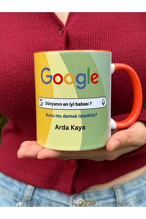 لیوان آب نارنجی پرسلن mugshop - کد 941789577