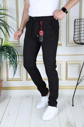 شلوار مشکی مردانه پنبه ای PHANTOM JEANS - کد 941802065