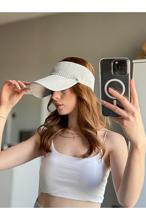 کلاه طوسی زنانه پنبه ای Rora - کد 941810904
