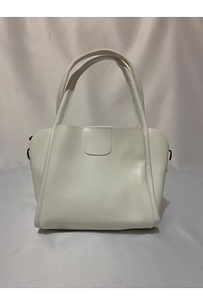 کیف دوشی سفید زنانه چرم مصنوعی Liel Bags - کد 941828755