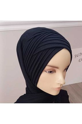 روسری مشکی پلی استر BERKE TUHAFIYE AKSESUAR - کد 941855179
