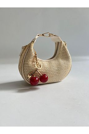کیف دوشی رنگی زنانه حصیر Mia Collection - کد 941870662