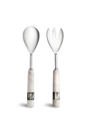 ست پذیرائی سفید استیل (فولاد) Jumbo - کد 941888670