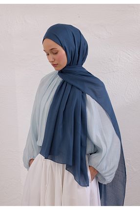 شال سرمه ای زنانه ویسکون Fresh - کد 941898542
