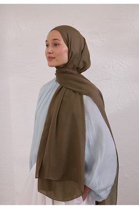 شال قهوه ای زنانه ویسکون Fresh - کد 941898824