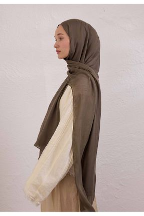 شال بژ زنانه ویسکون Fresh - کد 941898598