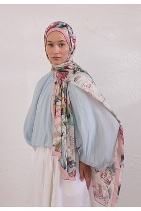 شال صورتی زنانه ویسکون Fresh - کد 941926032
