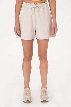 شلوارک و برمودا طوسی زنانه بافتنی U.S. Polo Assn. - کد 941915072