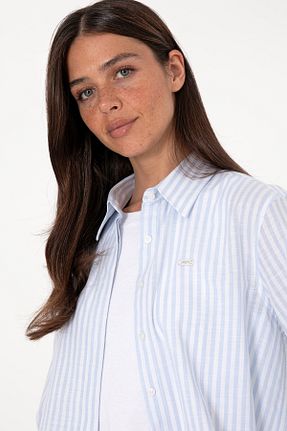 تونیک آبی زنانه بافتنی U.S. Polo Assn. - کد 941915406