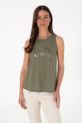 تیشرت سبز زنانه رگولار U.S. Polo Assn. - کد 941914162