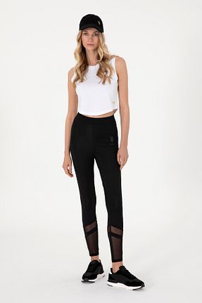 ساق شلواری مشکی زنانه بافتنی U.S. Polo Assn. - کد 941914464
