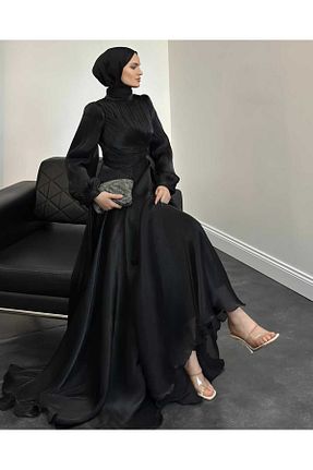 لباس حجاب مشکی زنانه رگولار TESETTÜR AKBAŞ - کد 941938634