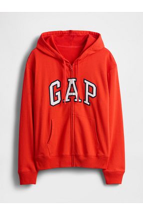 سوئیشرت قرمز زنانه چاپی GAP - کد 941952728