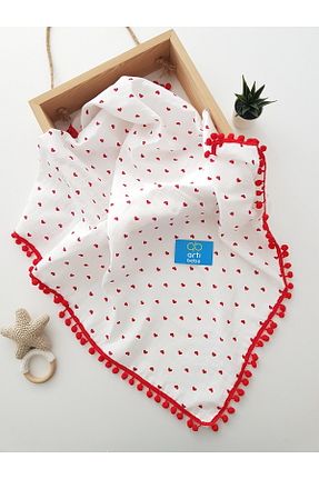 پتوی کودک و نوزاد قرمز پنبه ای artıbebe - کد 942000983