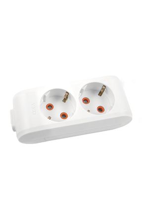 کابل افزودنی پریز گروهی سفید 2 OVİVO - کد 942217314