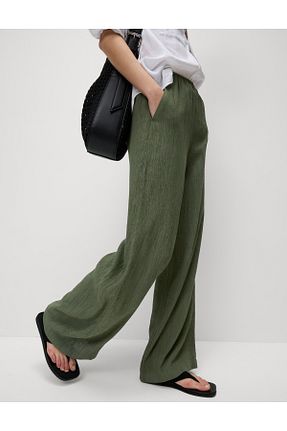 شلوار سبز زنانه پلی استر Marks & Spencer - کد 942021524