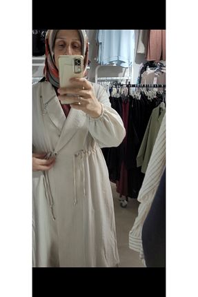ترنچکت حجاب نباتی زنانه بدون آستر BALE - کد 942041097