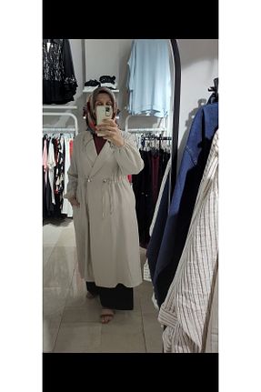 ترنچکت حجاب نباتی زنانه بدون آستر BALE - کد 942041097