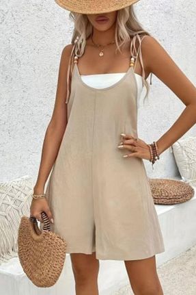 سرهمی بژ زنانه بند دار Mossta - کد 942050854